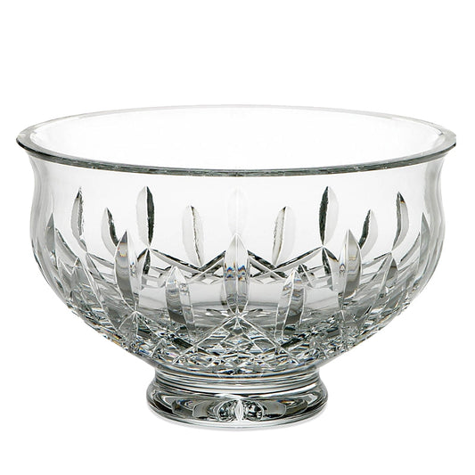 Waterford Lismore Crystal Footed 8" Clear Bowl