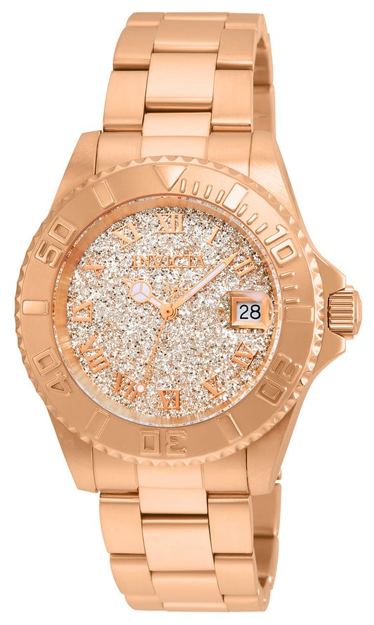 Invicta Women's 40mm Angel Quartz Glitter Dial Bracelet Watch