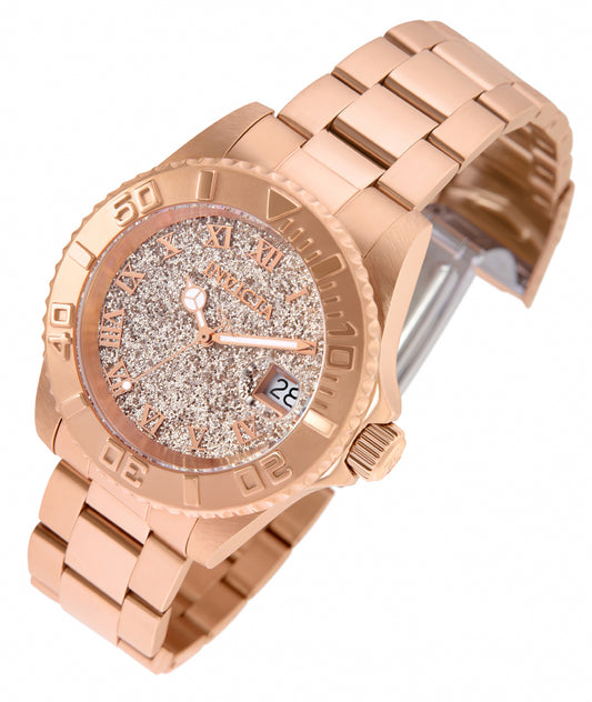 Invicta Women's 40mm Angel Quartz Glitter Dial Bracelet Watch