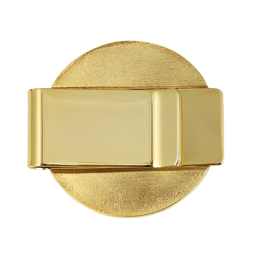 Tribute To $20 1933 Saint Gaudens Double Eagle Gold Coin Goldtone Money Clip