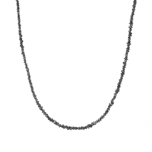 Artisan Silver by Samuel B. Rough Diamond Strand 16"+2" Necklace