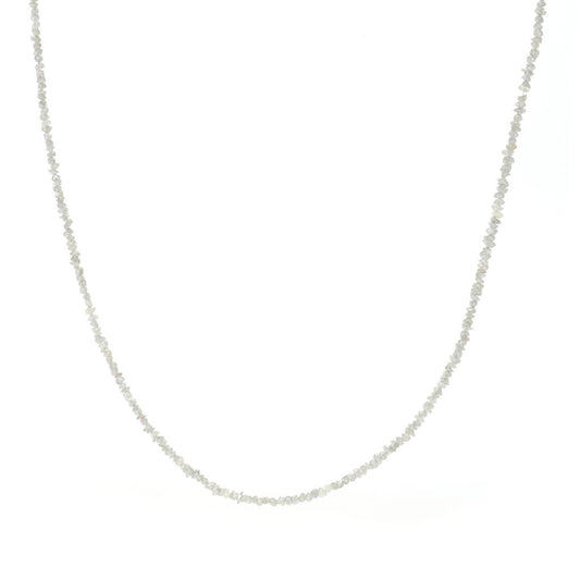 Artisan Silver by Samuel B. Rough Diamond Strand 16"+2" Necklace