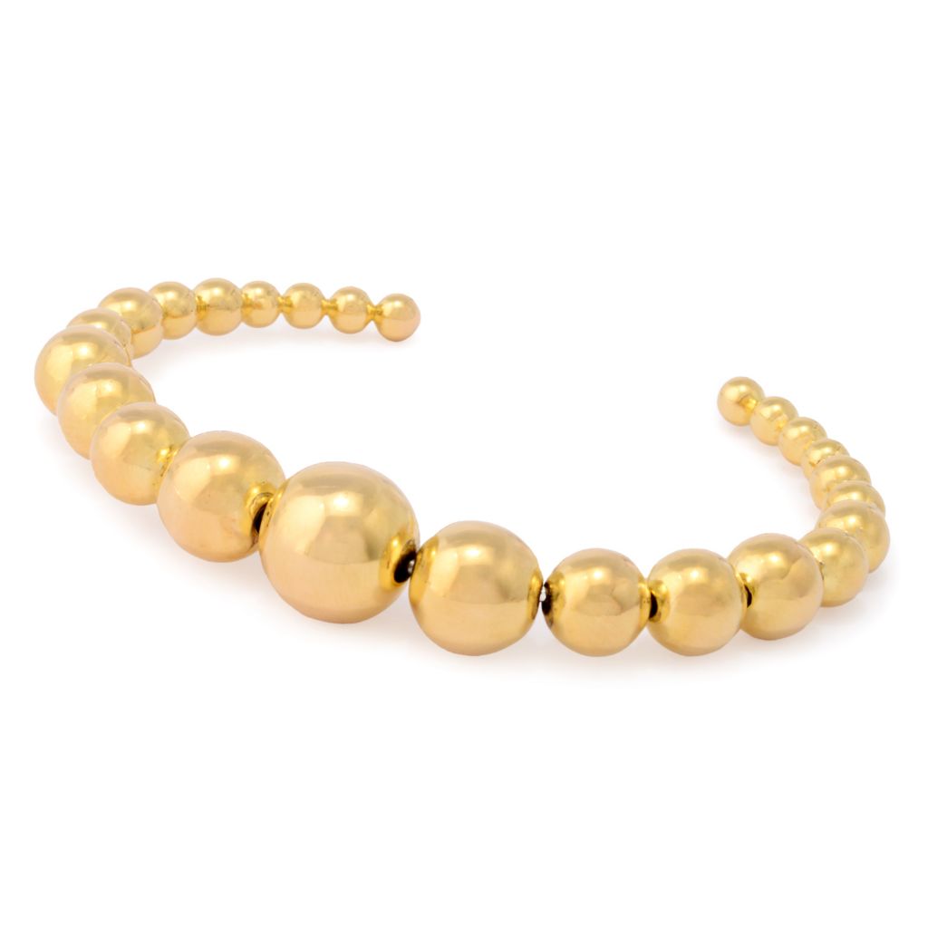 Toscana Italiana Setosa Martellato Bead & Hammered Rondelle Bracelet