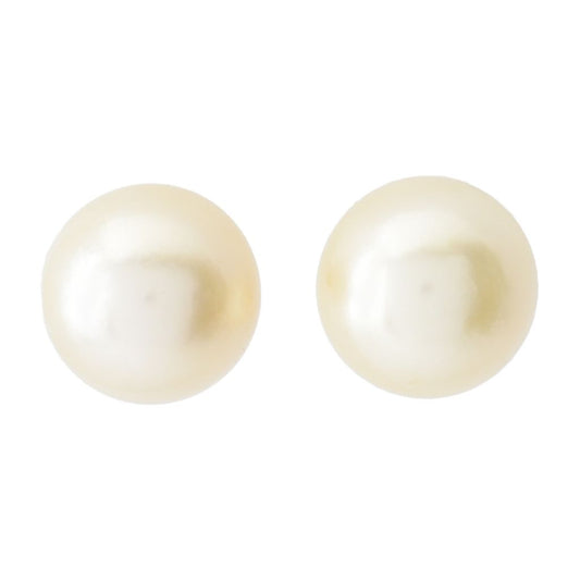 Imperial Pearl 9-10mm Golden South Sea Cultured Pearl Stud Earrings