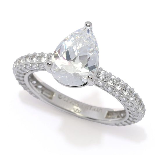 Brilliante Choice of Shape Simulated Diamond Solitaire Ring