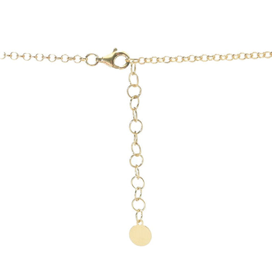 Cameo Italiano "Elysse" 5-Station Shell Rose Cameo Bib Style Necklace