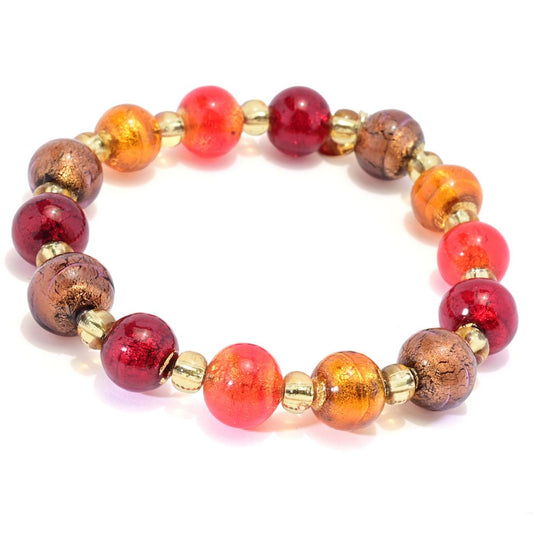 Il Murano Murano Glass Bead Stretch Bracelet