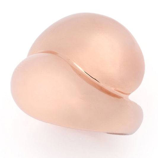 Toscana Italiana Gold or Platinum Plated Electroform Polished Bypass Ring