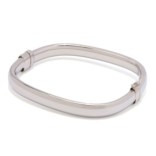 Toscana Italiana 18K Gold Plated Polished Hinged Bangle Bracelet