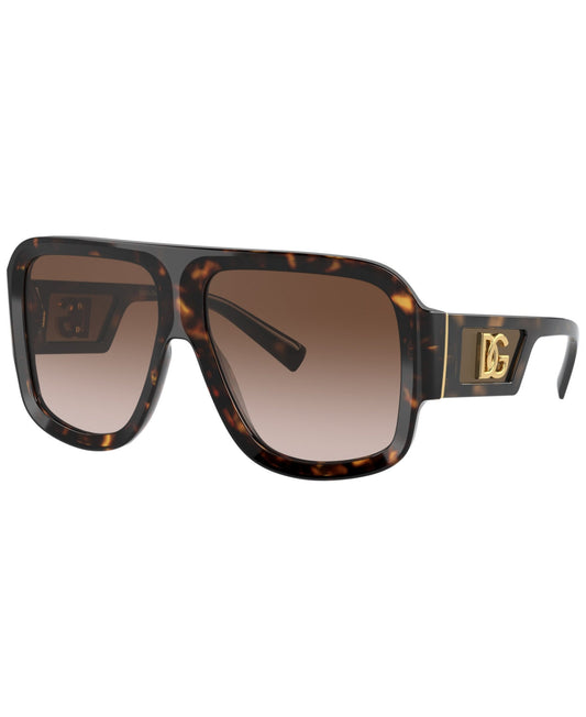 Dolce & Gabbana Men's 58mm Oversized Sunglasses
