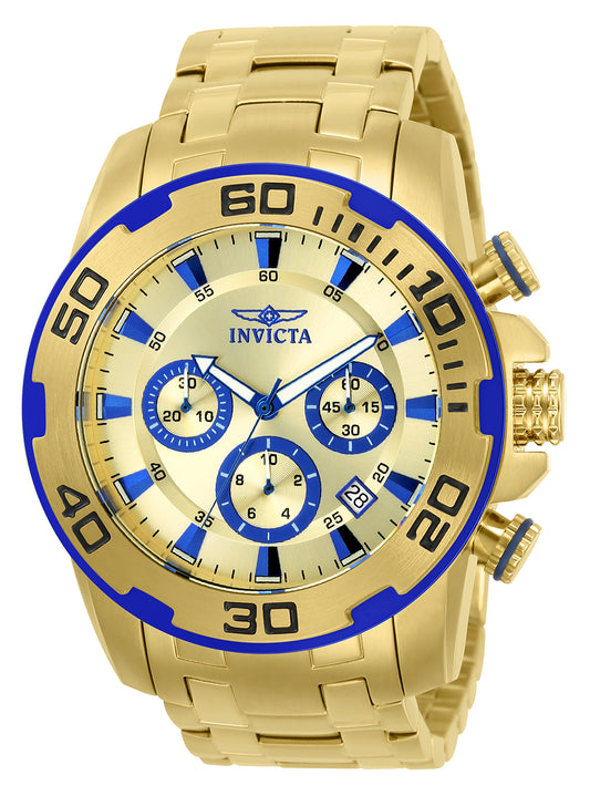Invicta Men's 50mm Pro Diver Scuba Quartz Chronograph Bracelet Watch