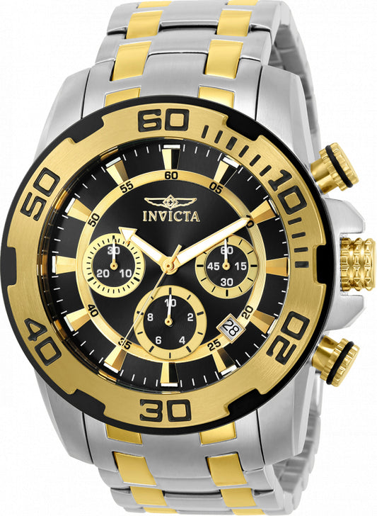 Invicta Men's 50mm Pro Diver Quartz Chronograph Bracelet Watch
