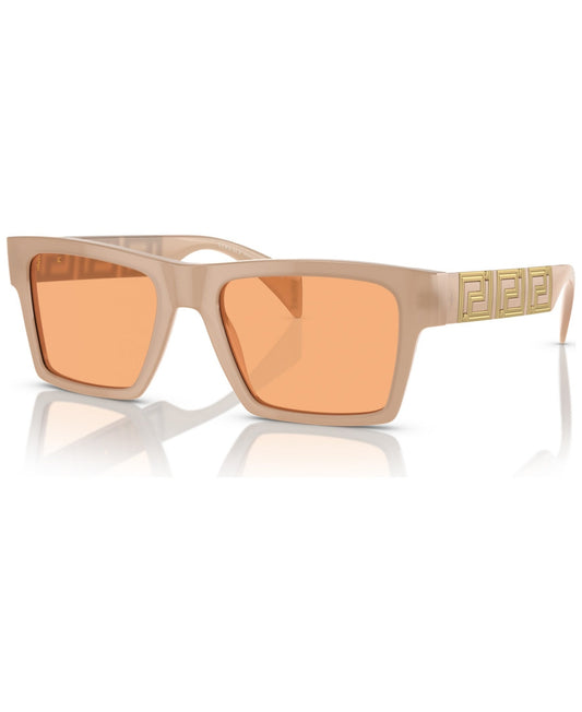 Versace Men's 54mm Greca Rectangle Sunglasses
