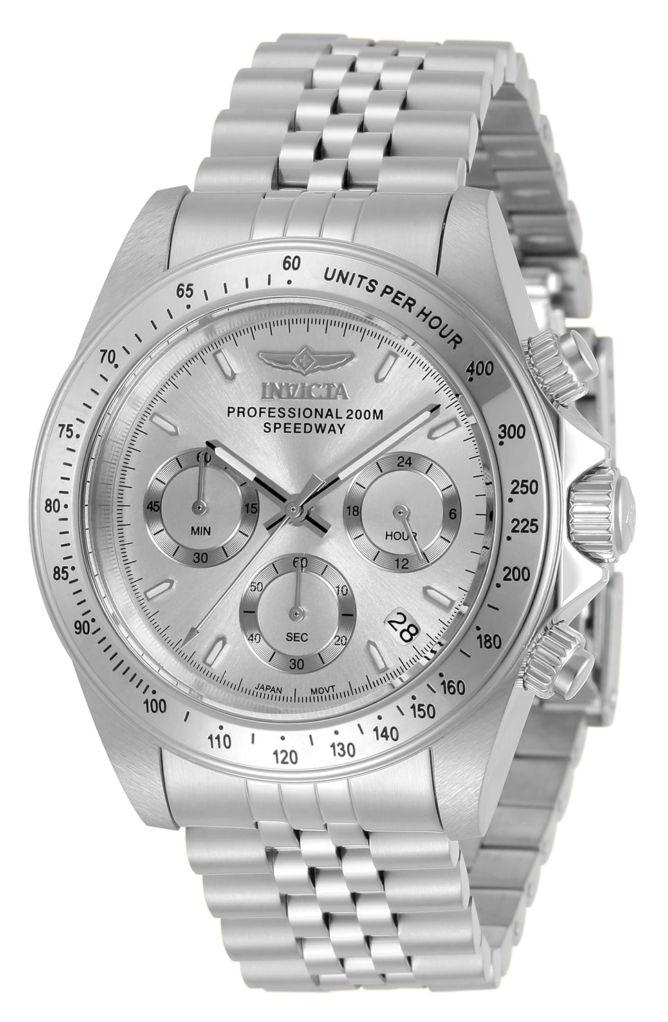 Invicta Men's 39mm Speedway Quartz Chronograph Stainless Steel