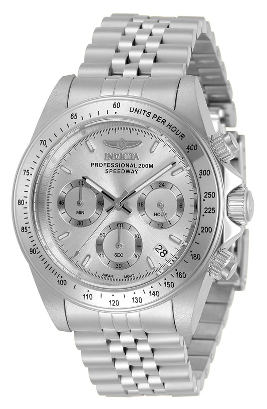 Invicta Men's 39mm Speedway Quartz Chronograph Stainless Steel Bracelet Watch