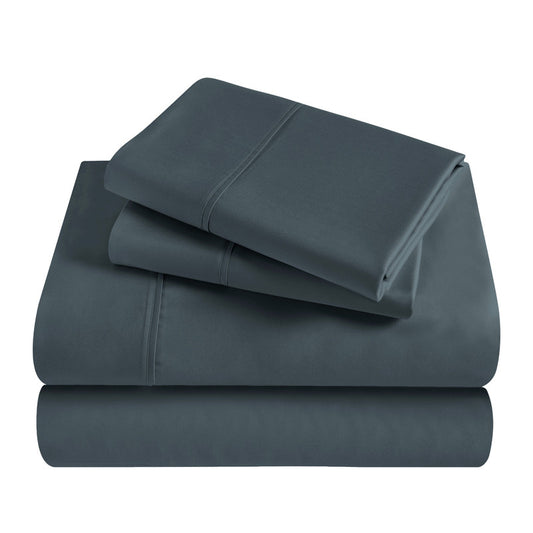 Superior Rayon From Bamboo 300 Thread Count Solid Deep Pocket 4-Piece Sheet Set