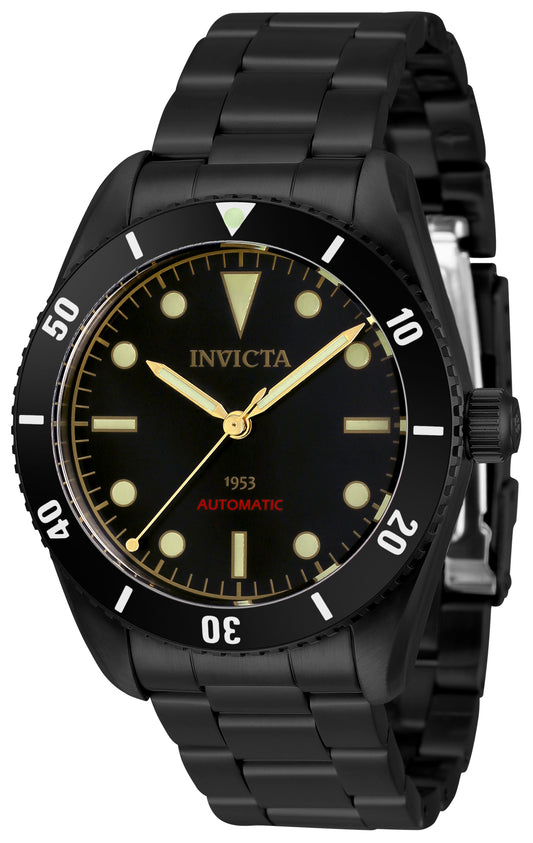 Invicta Men's 40mm Pro Diver Automatic Blackout Bracelet Watch