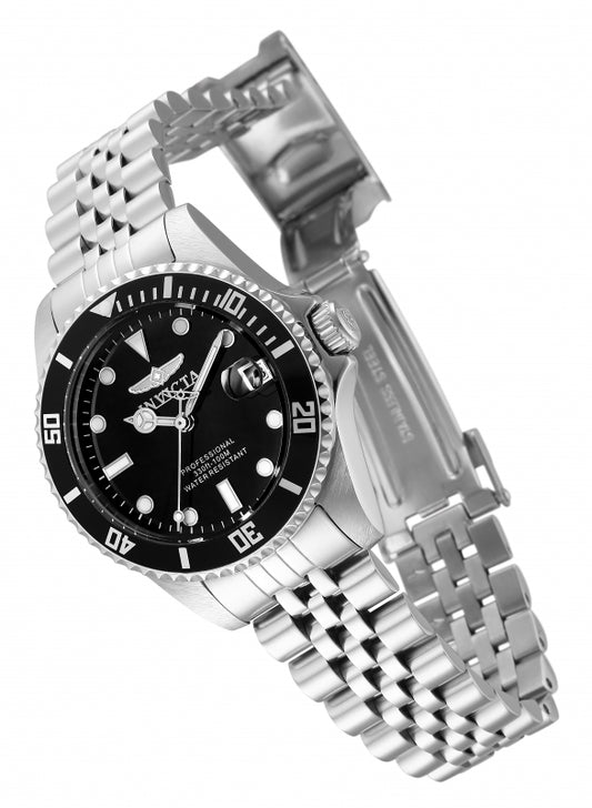 Invicta Women's 34mm Pro Diver Quartz Date Jubilee Bracelet Watch