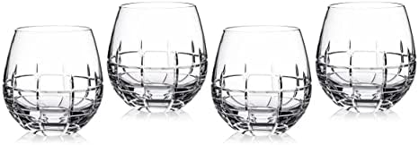 Marquis by Waterford Set of 4 Harper Stemless Wine Glasses