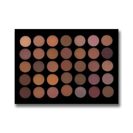Crown Brush Neutral & Mauve Toned Java Collection Eyeshadow Palette