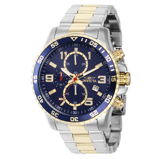Invicta Men's 45mm Specialty Quartz Chronograph Oyster Bracelet Watch
