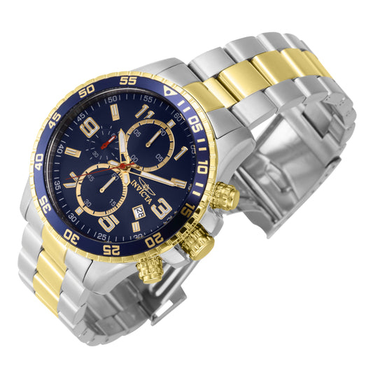 Invicta Men's 45mm Specialty Quartz Chronograph Oyster Bracelet Watch