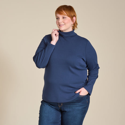 Christopher & Banks Long Sleeve Turtleneck Perfect Tee