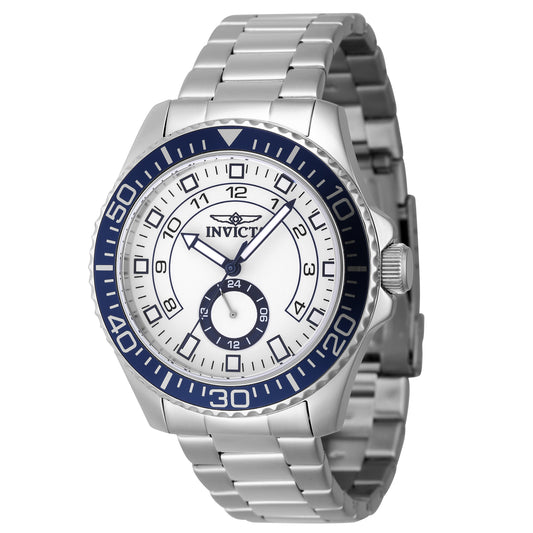 Invicta Men's 44mm Pro Diver Quartz Inner Hour Subdial Bracelet Watch