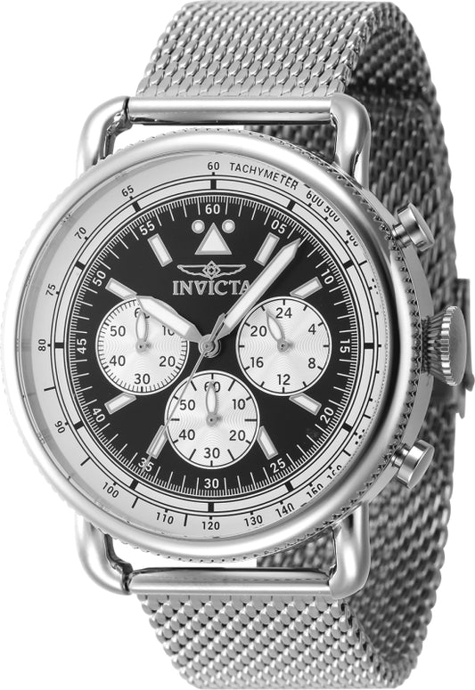 Invicta Men's 44mm Speedway Quartz Chronograph Mesh Bracelet Watch