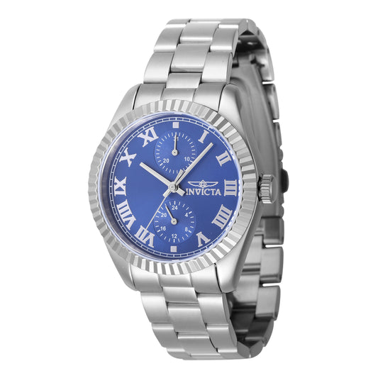 Invicta Women's 36mm Specialty Quartz Multifunction Blue Dial Bracelet Watch
