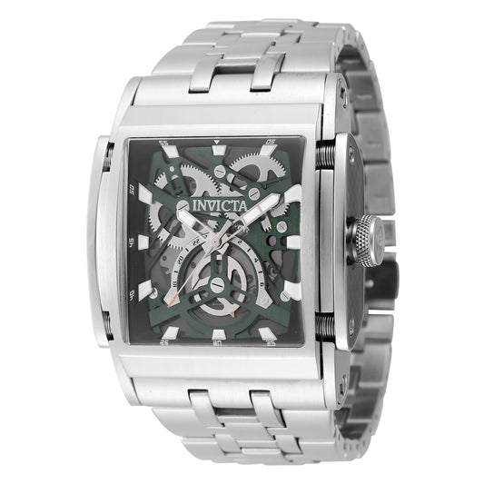 Invicta Men's 47mm Speedway Quartz 24 Hour Tonneau Bracelet Watch