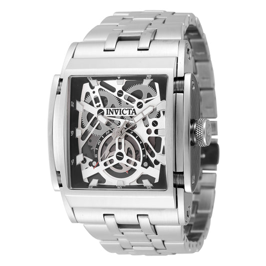 Invicta Men's 47mm Speedway Quartz 24 Hour Tonneau Bracelet Watch