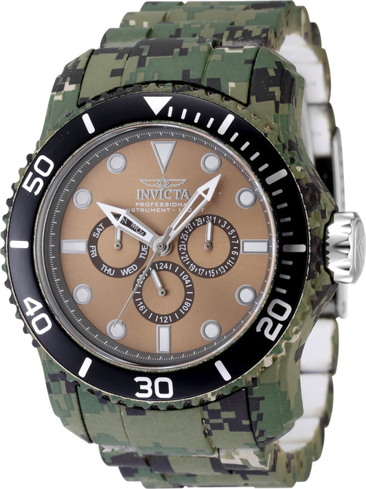 Invicta Men's 49mm Pro Diver Quartz Chronograph Bracelet Watch