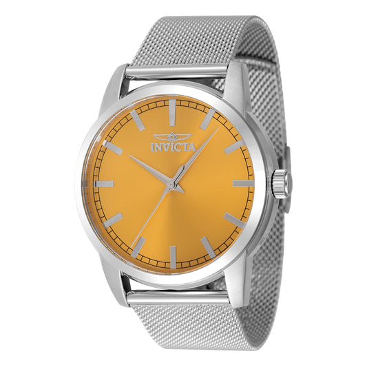 Invicta Men's 43mm Celestial Quartz Colorful Dial Minimalist Mesh Bracelet Watch