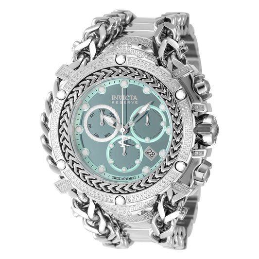 Invicta Men's 58mm Gladiator Quartz 1.74ctw Diamond Swiss Movement Watch