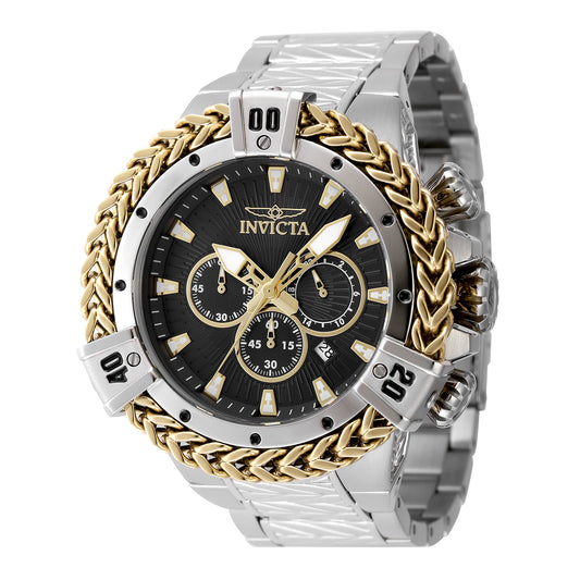 Invicta Men's 54mm Bolt Quartz Chronograph Chain Link Bezel Bracelet Watch