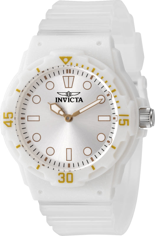 Invicta Women's 35mm Celestial Quartz Silicone Strap Watch
