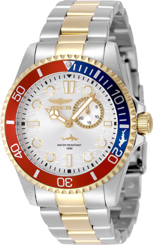 Invicta Men's 43mm Pro Diver Quartz Multifunction Two-Tone