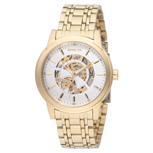 Invicta Men's 42mm Objet D'Art Automatic Skeletonized Dial Bracelet Watch