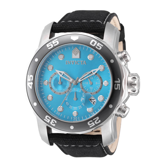Invicta Men's 48mm Pro Diver Quartz Chronograph Canvas Strap Watch