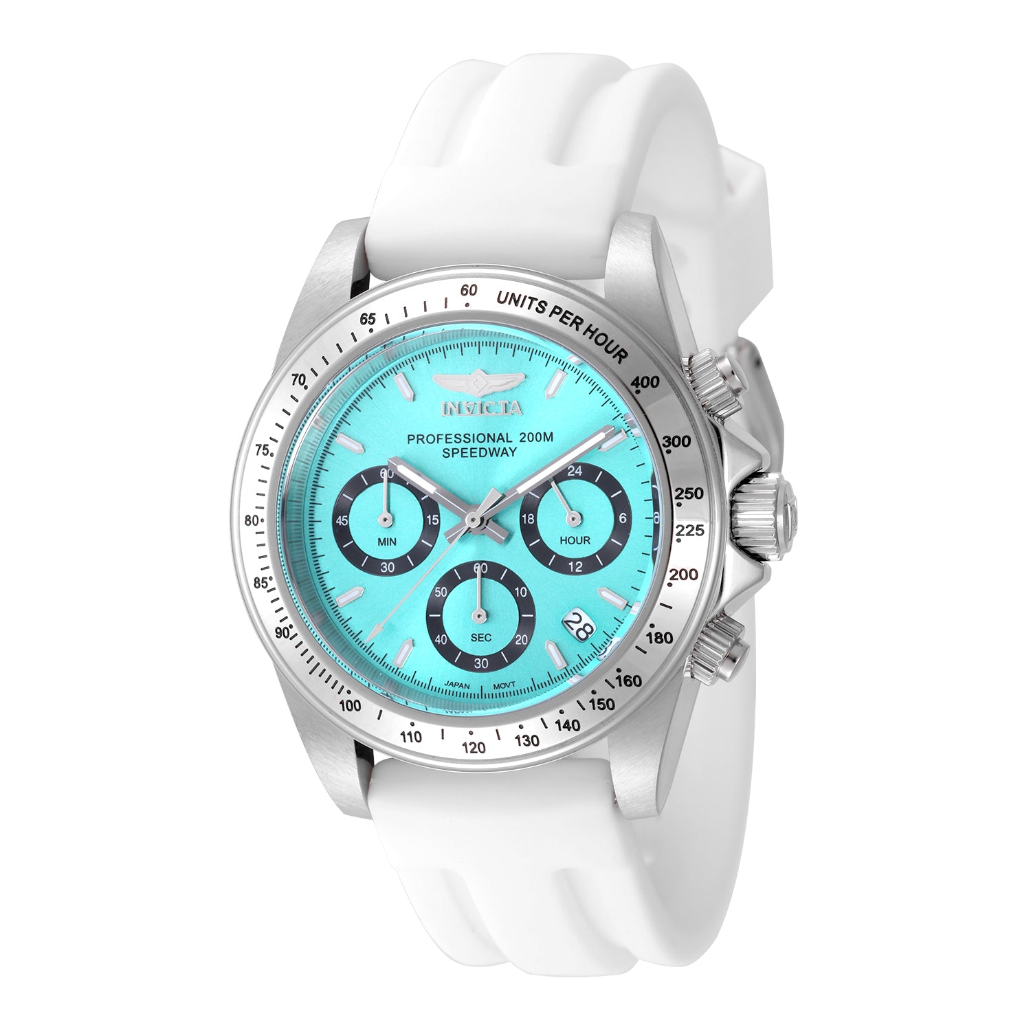 Invicta Men's 39mm Speedway Quartz Chronograph Robin's Egg Blue