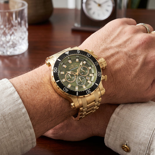Invicta Men's 52mm Coalition Forces Quartz Chronograph Bracelet Watch