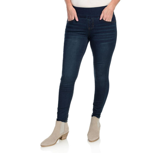 Christopher & Banks Wide Waistband Pull-on Jean Leggings