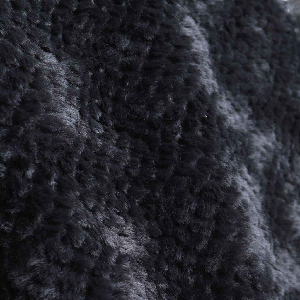 Christopher & Banks Reversible Fuzzy Zip Front Vest