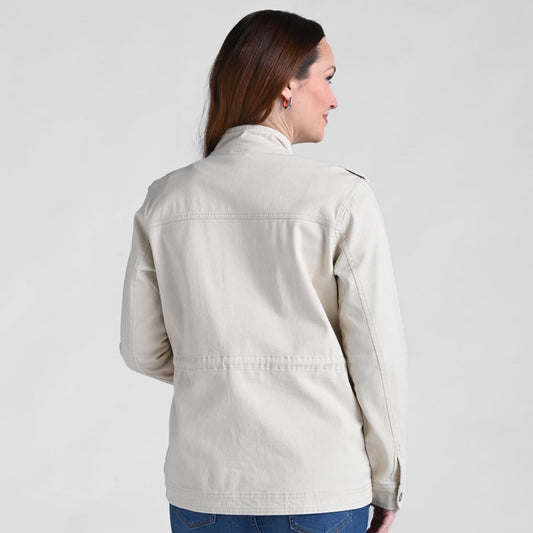 Christopher & Banks Baccini Patch Pocket Anorak Jacket