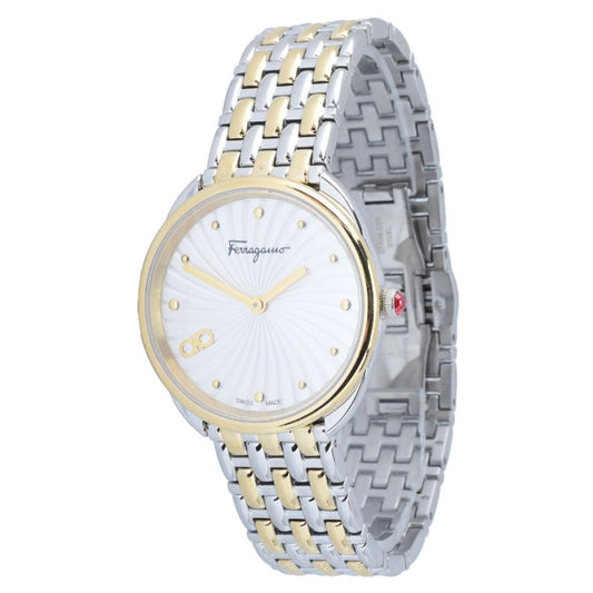 Ferragamo Women's Cuir Swiss Made Quartz Bracelet Watch