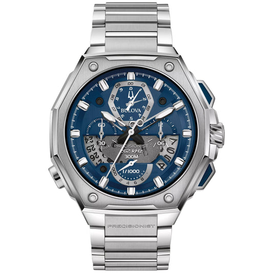 Bulova Men's Precisionist 44.5mm Quartz Bracelet Watch
