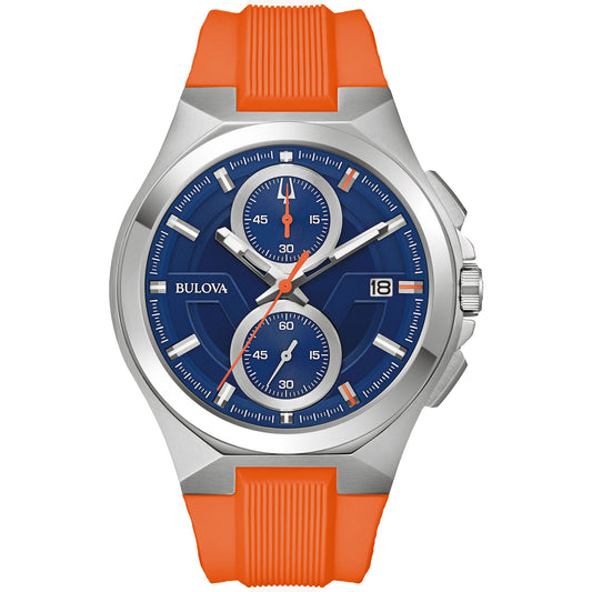 Bulova Men's Maquina 46mm Quartz Strap Watch