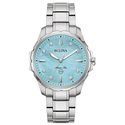 Bulova Women's Marine Star 36mm Quartz Bracelet Watch