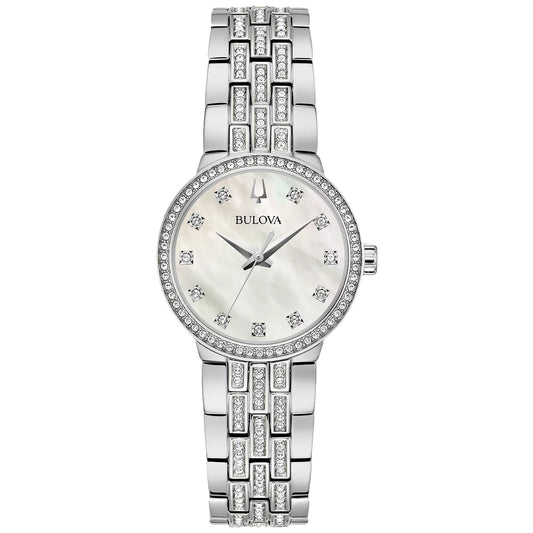 Bulova Women's Classic 30mm Quartz Silver Watch